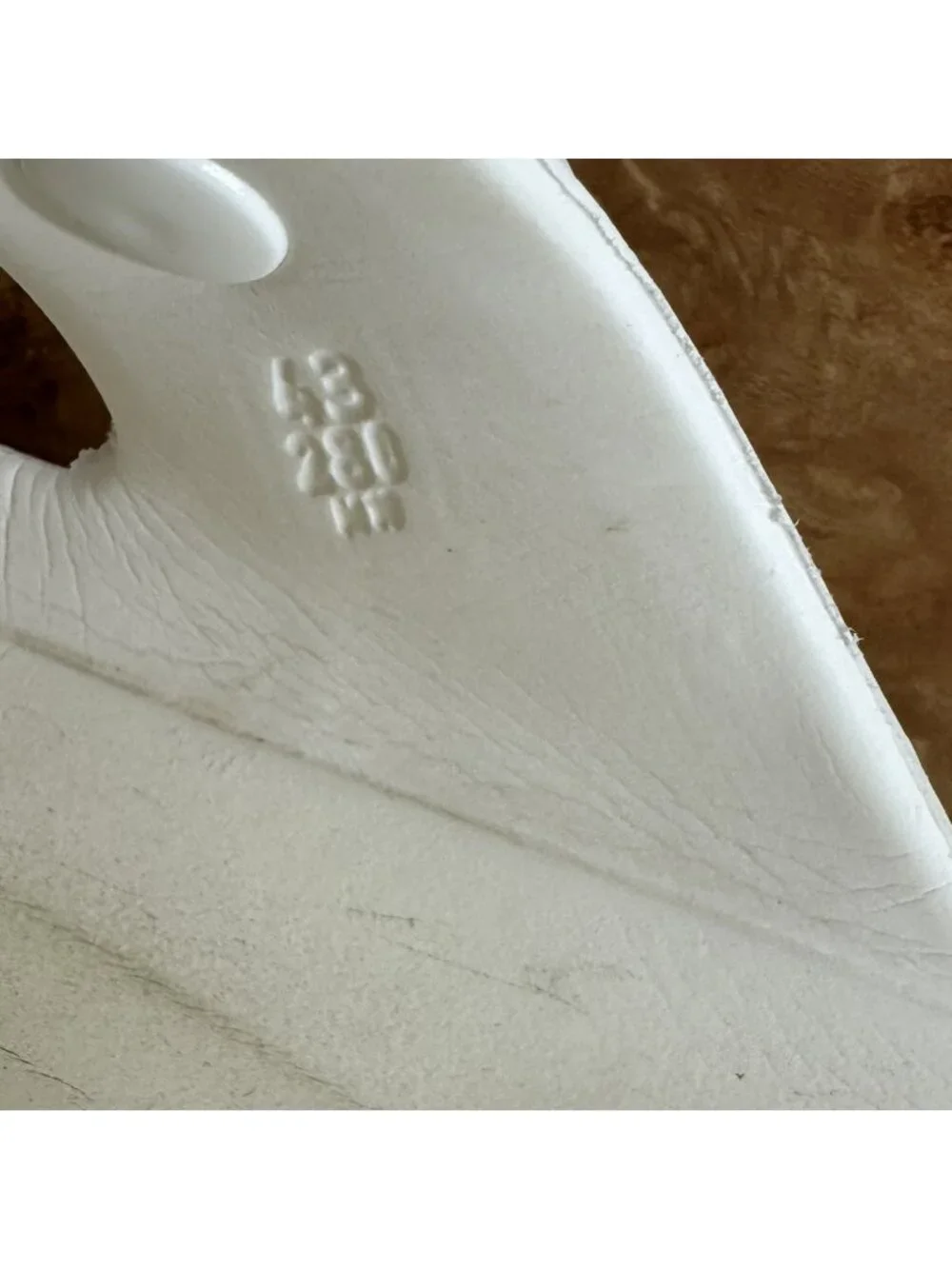 Birkenstock Arizona EVA White Double Strap Slide Sandals Unisex EU 43 US 10-10.5